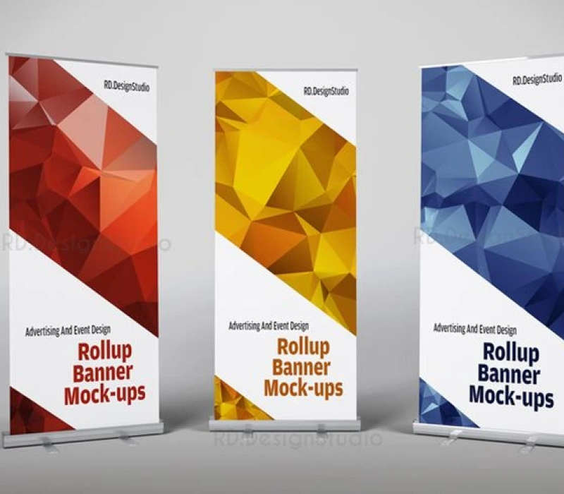 Roll Up Banner Stand 850 mm x 2000 mm 